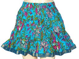 Manufacturers Exporters and Wholesale Suppliers of Short Skirt Jaipur Rajasthan